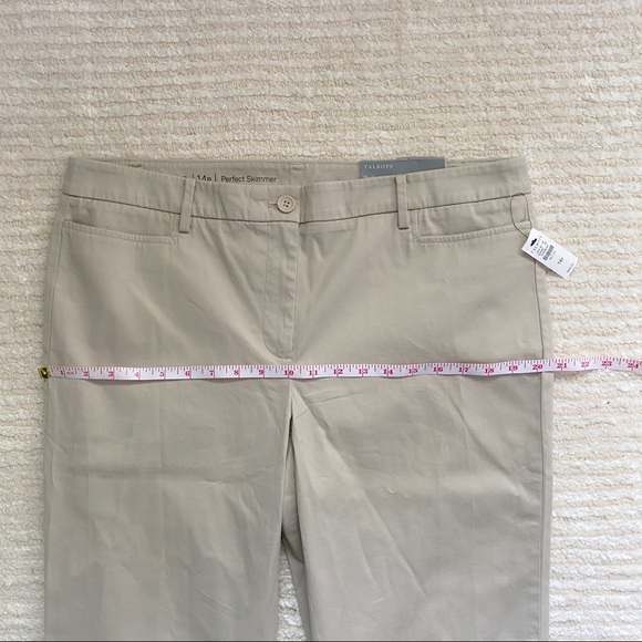 NWT Talbots Perfect Skimmer pedal pushers - Picture 9 of 15